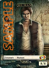 Human Token – Custom: Han Solo